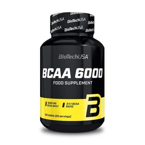 БЦАА Biotech BCAA 6000 (100 таб) біотеч