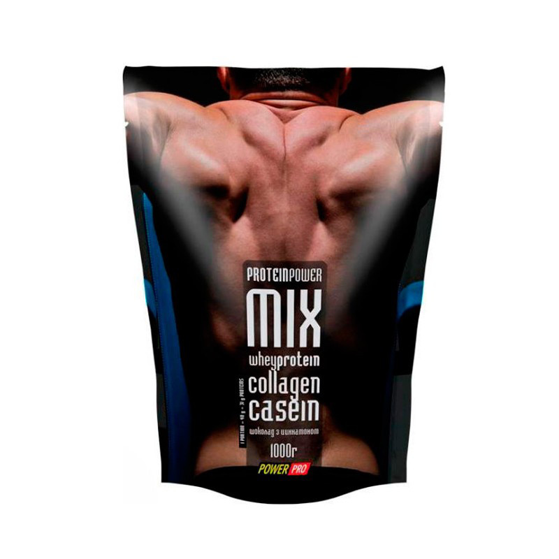 Сироватковий протеїн концентрат Power Pro Protein Power MIX (1 кг) павер про мікс циннамон