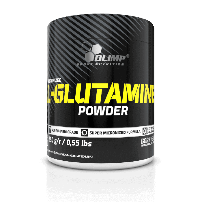 Глютамин Olimp L-Glutamine Powder (250 г) олімп Без добавок
