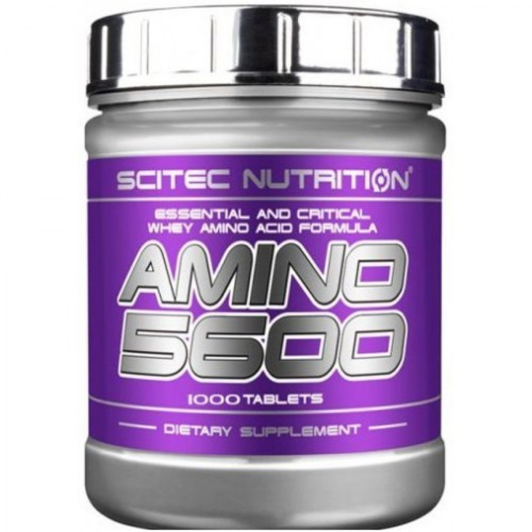 Комплекс амінокислот Scitec Nutrition Amino 5600 (1000 таб) Скайтек аміно