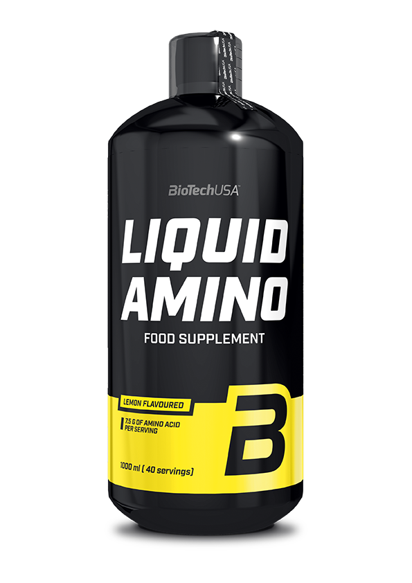 Комплекс амінокислот BioTech Liquid Amino (1000 мл) біотеч лимон