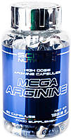 Л-Аргінін Scitec Nutrition Mega Arginine (90 капсул) Скайтек Нутришн мега