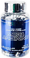 Л-Аргінін Scitec Nutrition Mega Arginine (90 капсул) Скайтек Нутришн мега