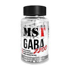 ГАМК MST GABA 2200 550 мг (100 капсул) МСТ гамма-аміномасляна кислота