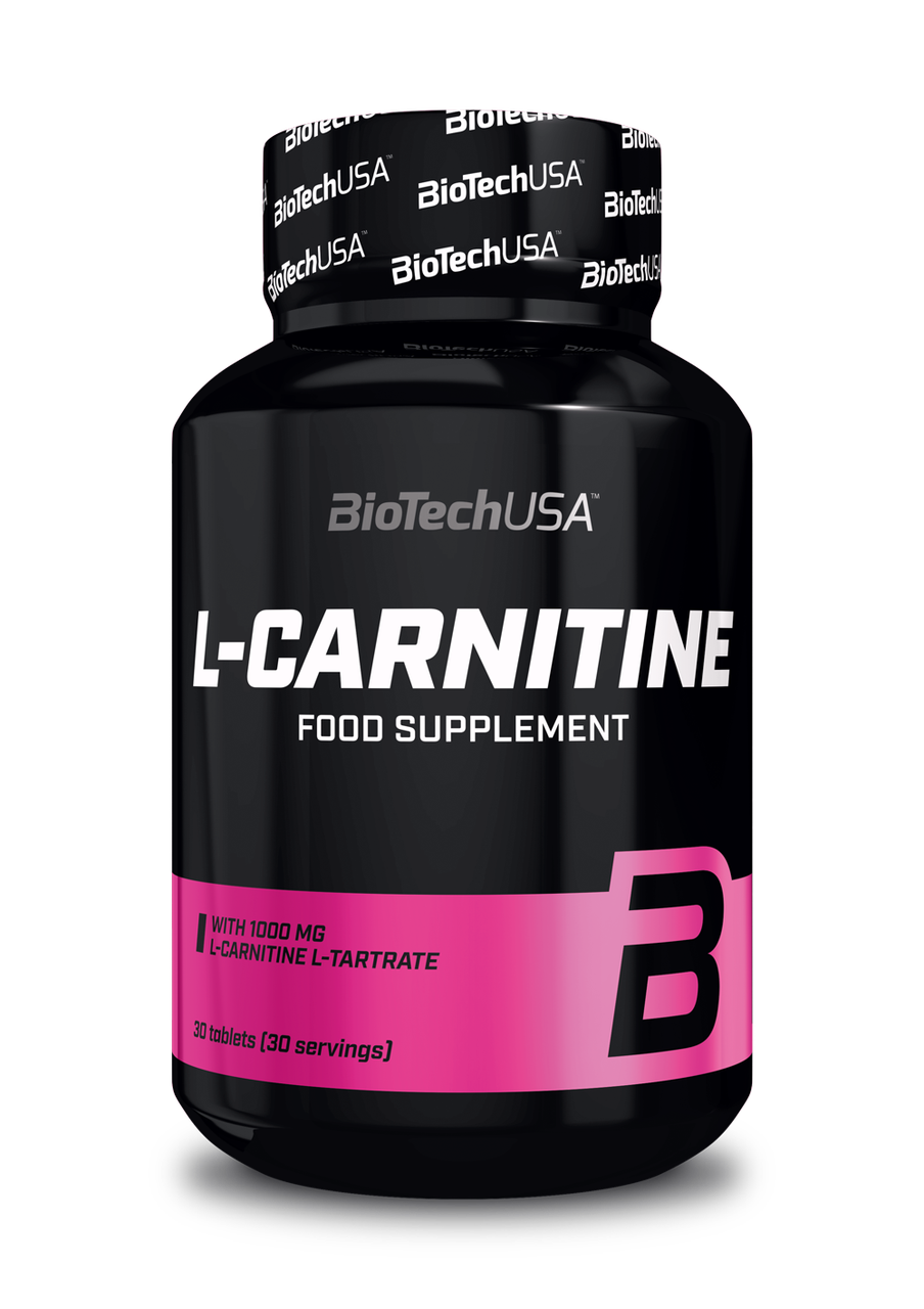 Л-карнітин BioTech L-Carnitine 1000 mg (30 таб) біотеч