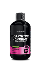 Л-карнітин + хром BioTech L-Carnitine + Chrome (500 мл) біотеч апельсин