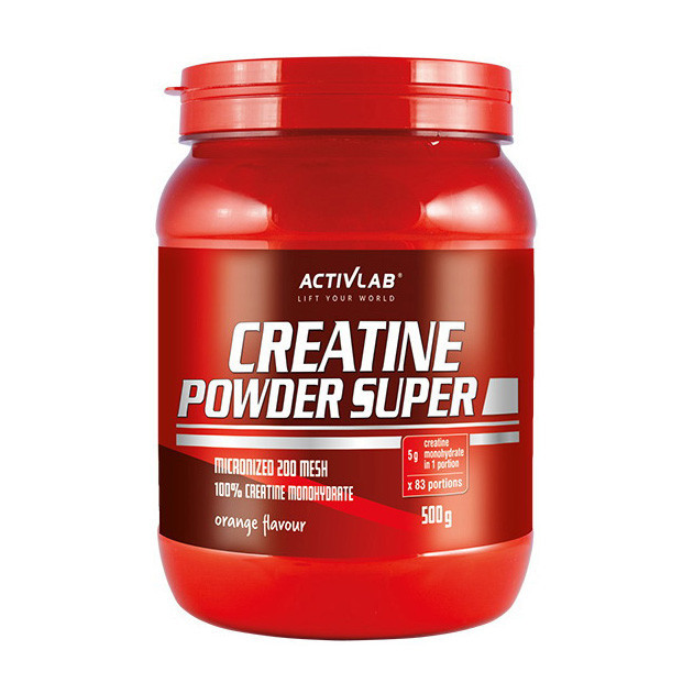 Креатин моногидрат Activlab Creatine Powder Super (500 г) активлаб павдер orange - фото 1 - id-p738603458