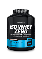 Сироватковий протеїн ізолят BioTech Iso Whey Zero (2270 г) біотеч з вей зеро chocolate-toffee