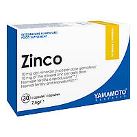 Цинк Yamamoto nutrition Zinco 30 капсул