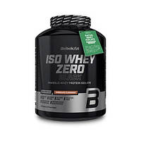 Сывороточный протеин изолят BioTech Iso Whey Zero Black (2270 г) биотеч изо вей зеро блек strawberry