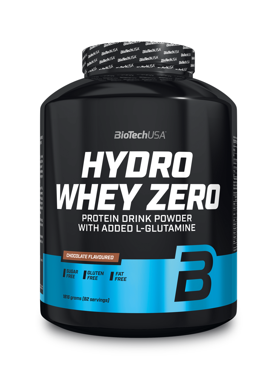 Сироватковий протеїн гідролізат Biotech Hydro Whey Zero (1816 р) біотеч гідро вей зеро шоколад