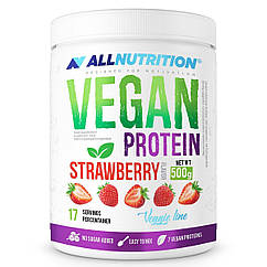 Рослинний протеїн AllNutrition Vegan Protein (500 г) ал нутришн Strawberry