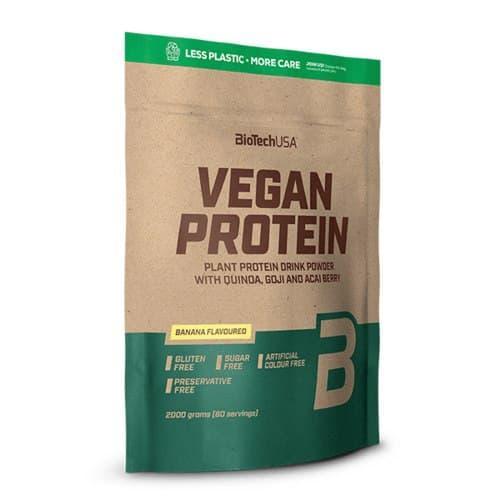 Рослинний протеїн BioTech Vegan Protein (2000 г) біотеч веган горіх