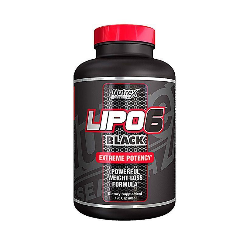 Купить Жиросжигатель Nutrex Lipo 6 Black (120 капс) нутрекс липо 6 блек ...