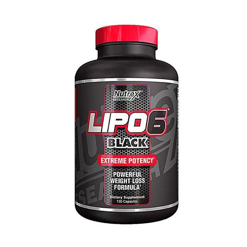 Жиросжигатель Nutrex Lipo 6 Black (120 капс) нутрекс ліпо 6 блек