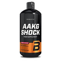 L-аргінін альфа-кетоглютарат BioTech AAKG Shock Extreme (1 л) ААКГ біотеч Апельсин