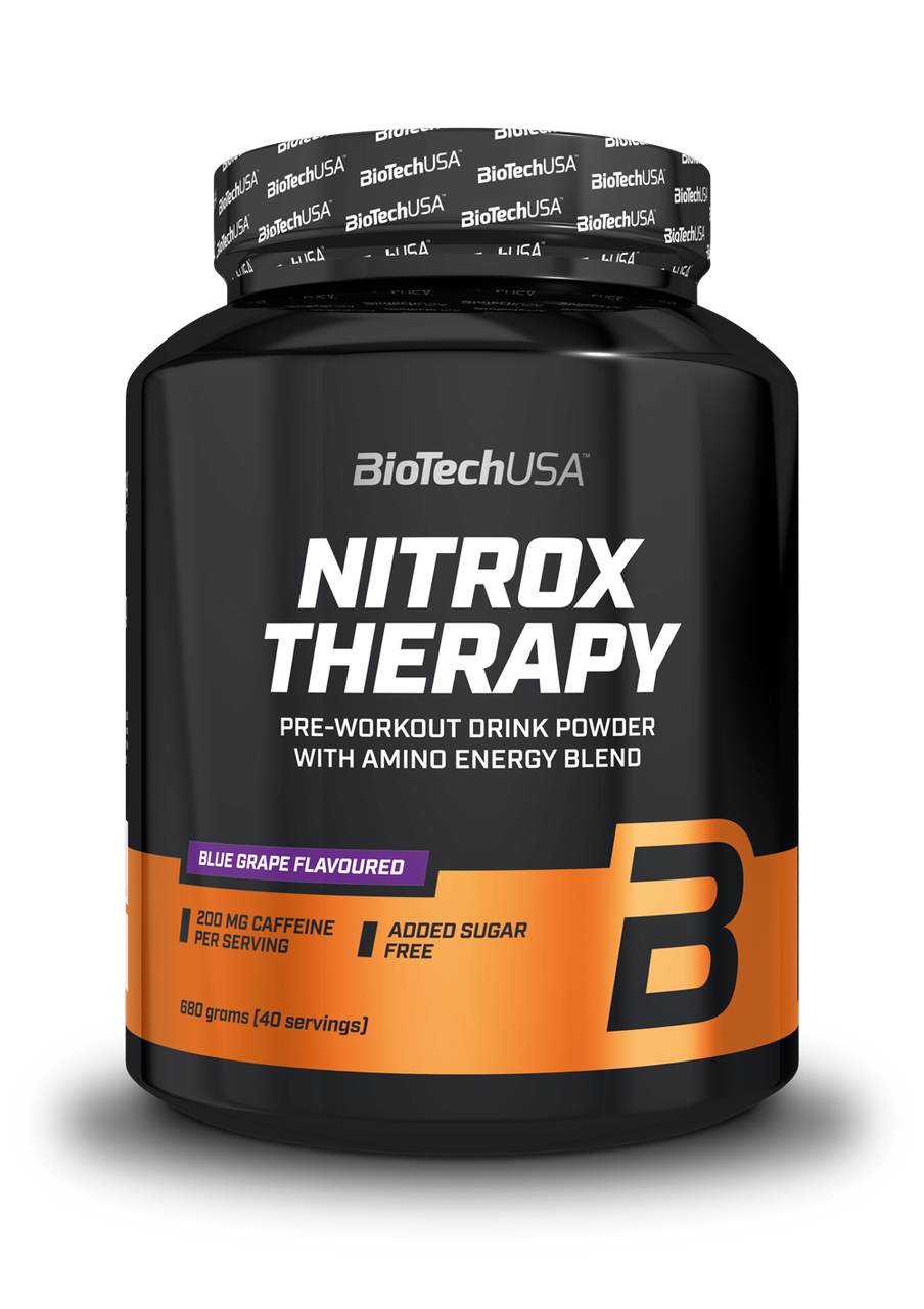 Предтренік BioTech Nitrox Therapy (680 г) біотеч нітрокс cranberry