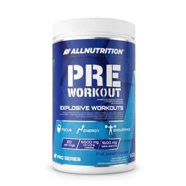 Предтренік AllNutrition Pre Workout (600 г) алл Нутришн Fruit punch