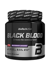 Предтренік BioTech Black Blood CAF + (300 г) біотеч блек блад blueberry