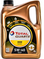 Моторное масло Total Quartz 9000 Energy 5W-40 4л