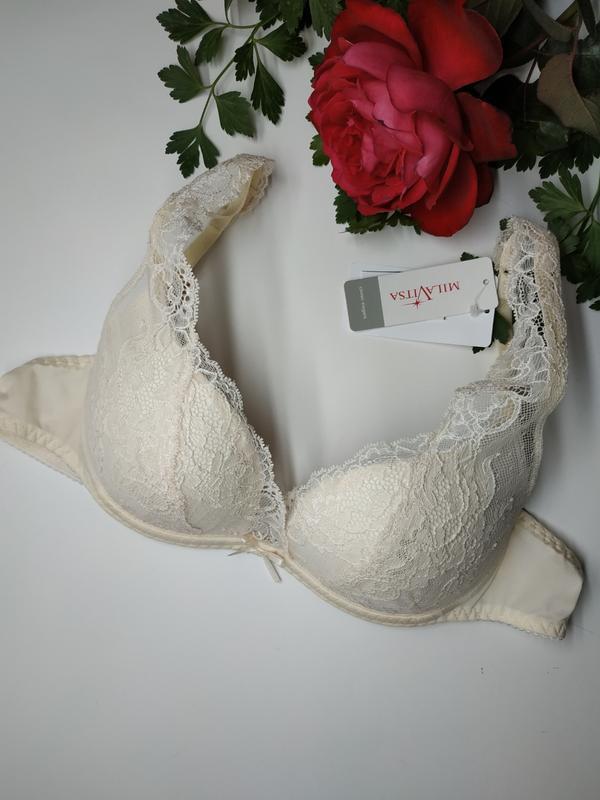 Бюстгальтер milavitsa 120190 пастель з пушап 85А, фото 1