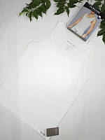 Класична біла чоловіча майка doreanse 2011 білий колір доренс