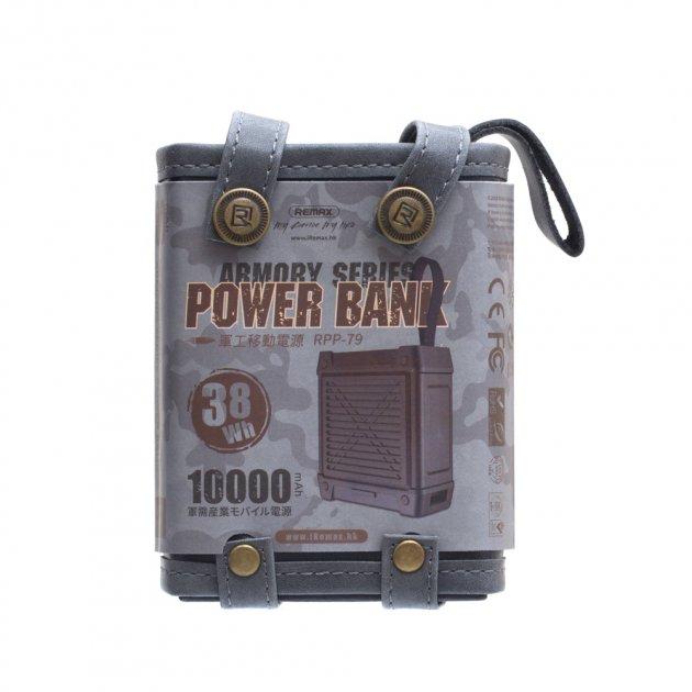Power Bank Remax Armory 10 000 mAh RPP-79 (Sony battery) Black