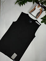 Чоловіча майка з широкими бретелями чорна doreanse 2205 доренс