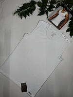 Майка чоловіча широка бретель біла doreanse 2205 доренс