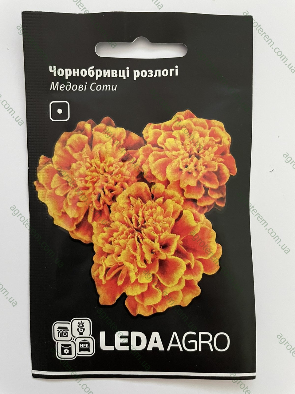 Леда Квіти Чорнобривці Медові стільники 0,2 г
