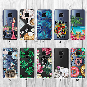 Силіконовий чохол з малюнком для Huawei Mate 20 (new collection)