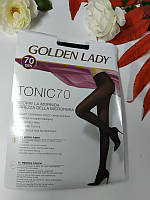 Колготки средней плотности Golden lady tonic 70 цвет черный голден лэди тоник