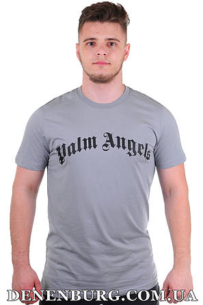 Футболка чоловіча PALM ANGELS 21-T00194 сіра, фото 2