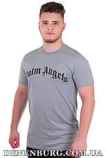 Футболка чоловіча PALM ANGELS 21-T00194 сіра, фото 2