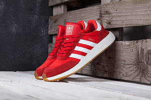 Кросівки Adidas Iniki Runner Boost Mystery Red (Чоловічі Адідас Иники Руннер червоні весна/літо) 44