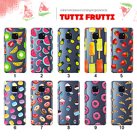 Ультратонкий прозорий чохол з малюнком для Huawei Mate 20 (80 дизайнів)