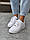 Білі кросівки Nike Air Force 1 Low White (Найк Аір Форс низькі жіночі і чоловічі розміри 36-45) 44, фото 7