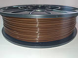 Пластик PLA (ПЛА) Коричнивий 1,75 mm 0,75 кг, фото 2