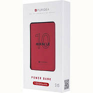 Power bank PURIDEA S15 10000mAh Li-Pol Red, фото 6