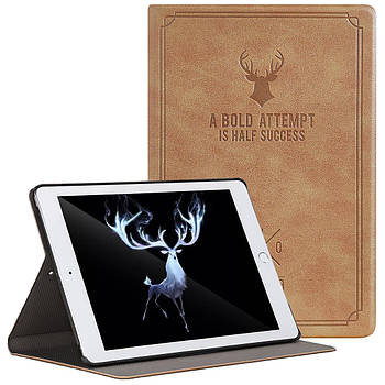 Чохол-книжка Deer Case для Apple iPad Mini 1 / 2 / 3 (Wake / Sleep) Light Brown