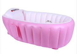 Надувна ванночка (розова) Intime Baby Bath Tub use Надувний басейн select Ванна для купання дитини