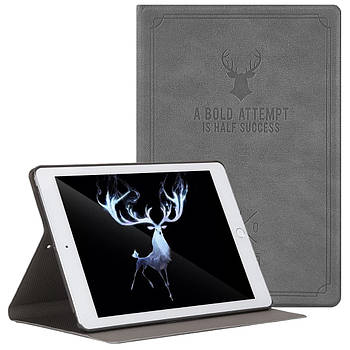 Чохол-книжка Deer Case для Apple iPad Mini 1 / 2 / 3 (Wake / Sleep) Grey