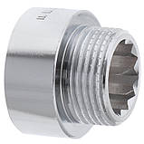 Подовжувач 3/4" -15мм (хром) Koer KF.E08-15.CHR (KF0105), фото 2