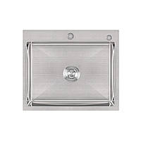Кухонна мийка Lidz H6050 3.0/1.2 мм Brush (LIDZH6050BRU3010)