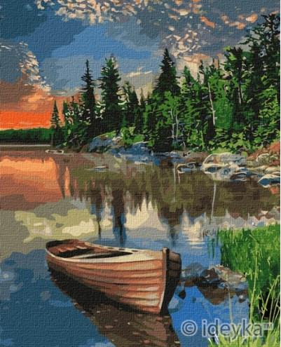 Картина за номерами Затишне місце