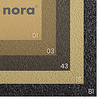 Эластичная резина для подошв Nora Astral Medium crepe (330x500 мм, 5 цветов на выбор)