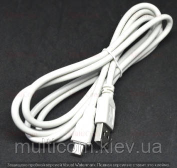 05-09-122. Шнур USB штекер А - штекер miсro USB, сірий, 1,5м