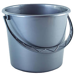 Відро кругле 30х26 см 10 л сіре Алеана
