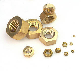 Контргайки, гайки-шайби латунні