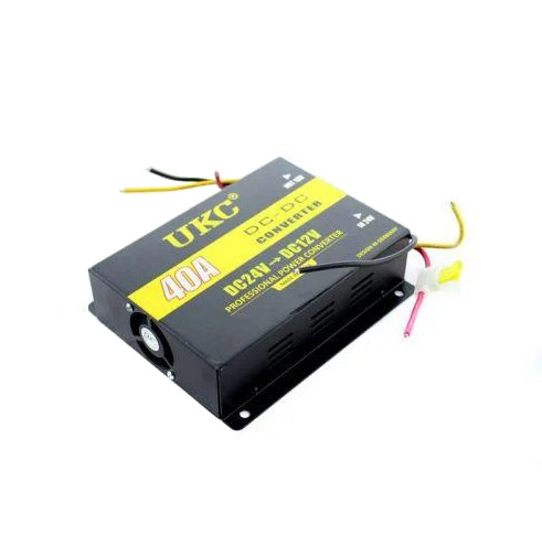 Перетворювач авто інвертор UKC DC/24v DC-12v 40A DDC-40A